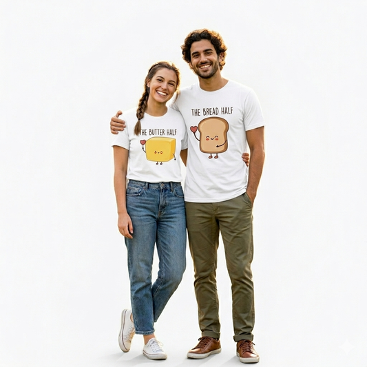 The Bread and Butter couple T-shirts Combo