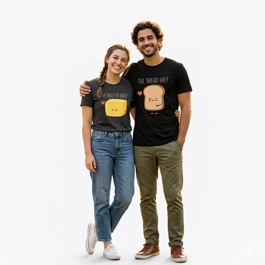 The Bread and Butter couple T-shirts Combo