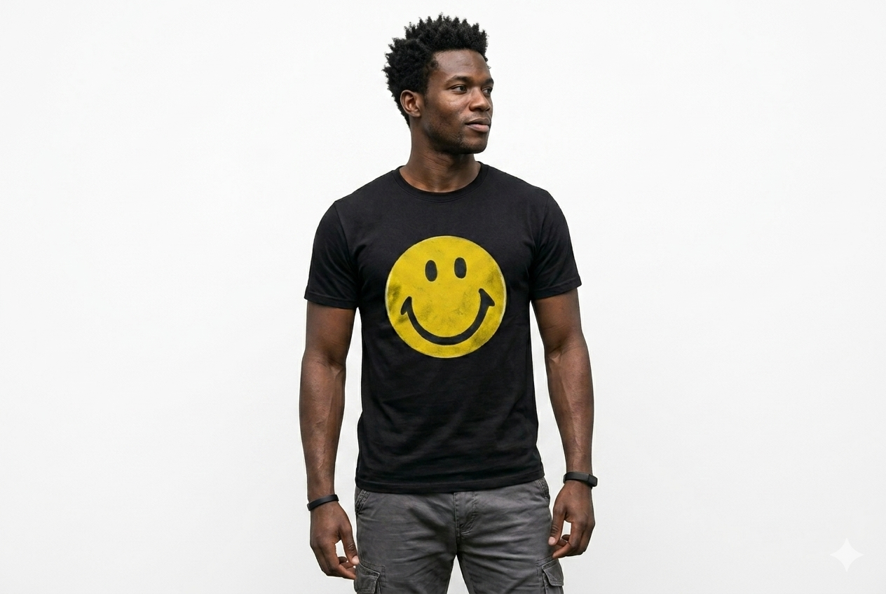 Smiley Vibe Graphic Tee